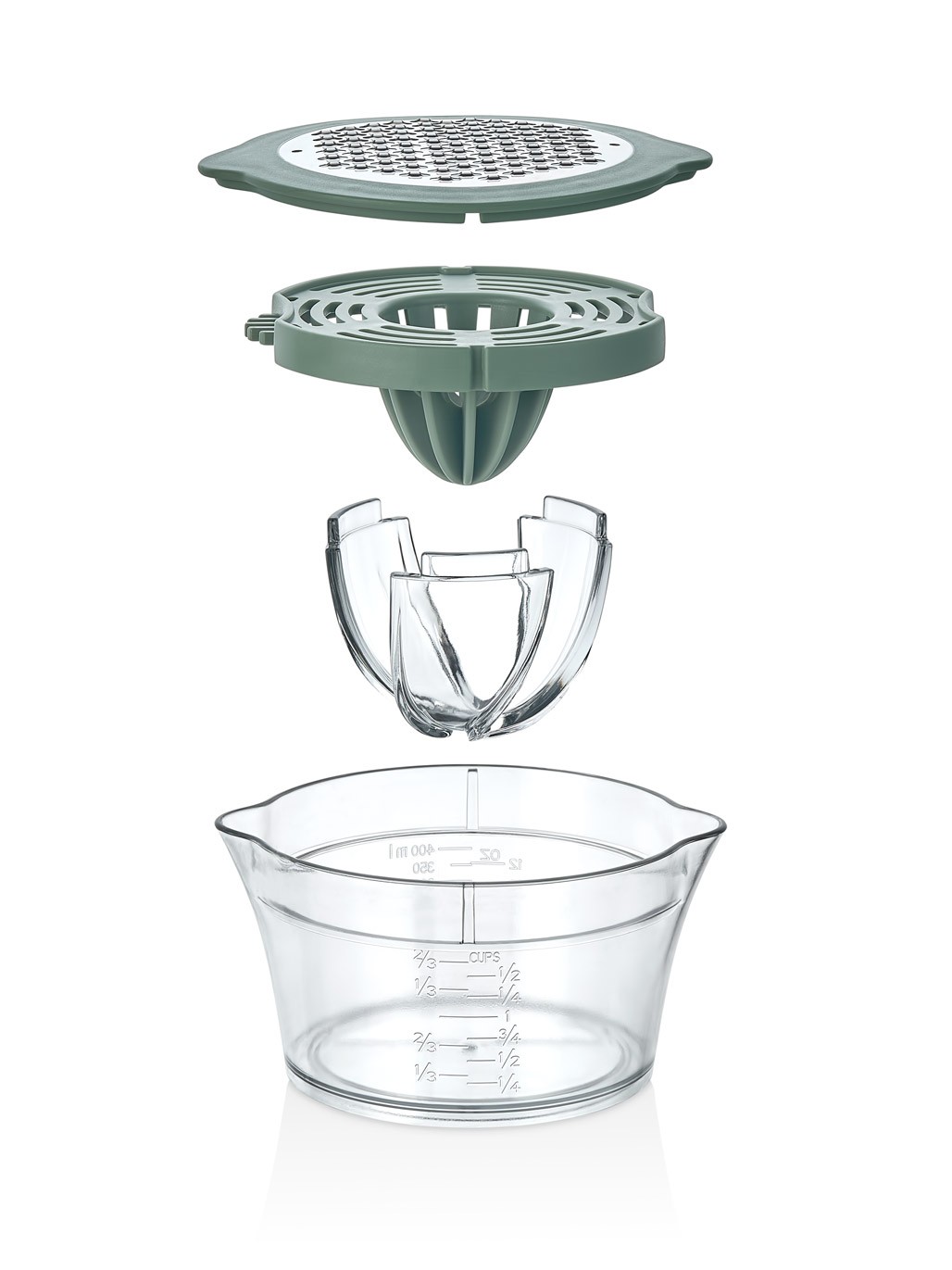 Set Multi5 Storcător și Răzătoare - Verde