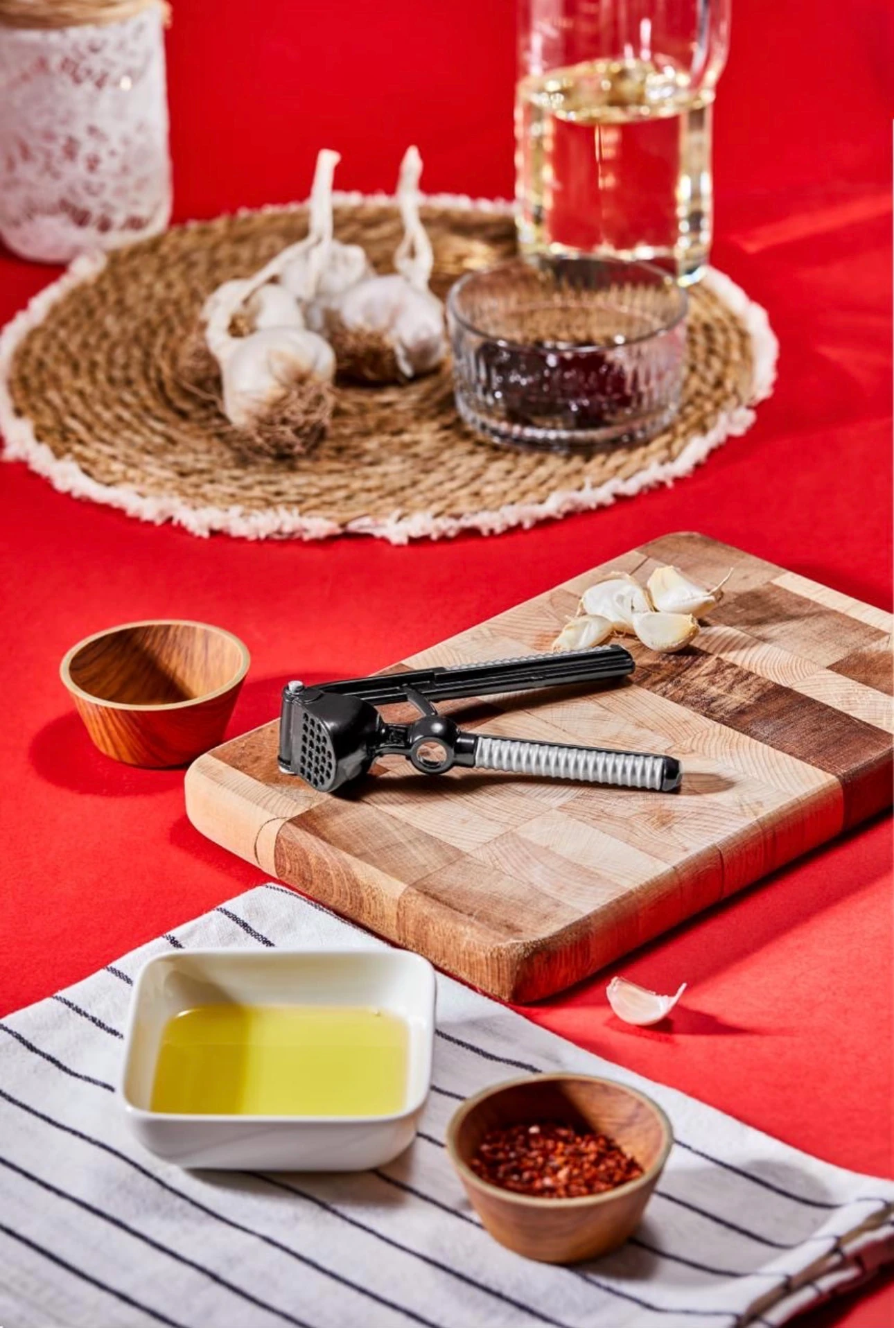 CAZORIA Presa de usturoi LUX