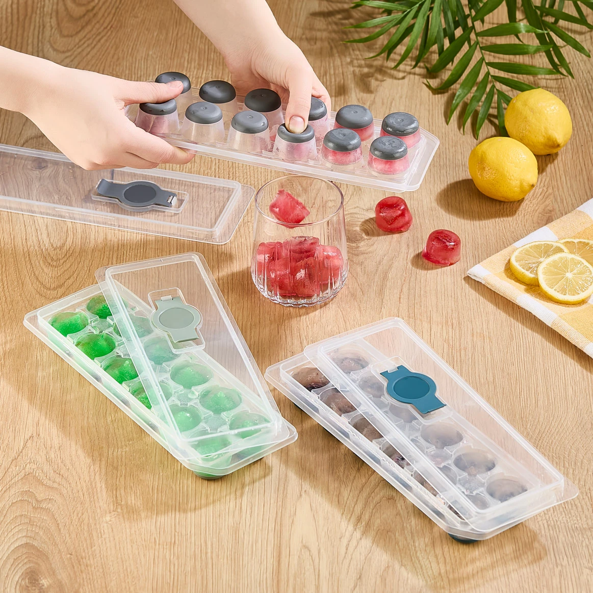 Tăviță de Gheață SMART Rotundă - Antracit