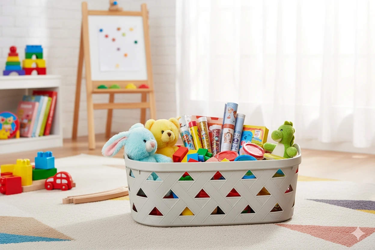 SD-5007 Coș cu Model de Piele LEATHER, 23 L - 12 Buc.