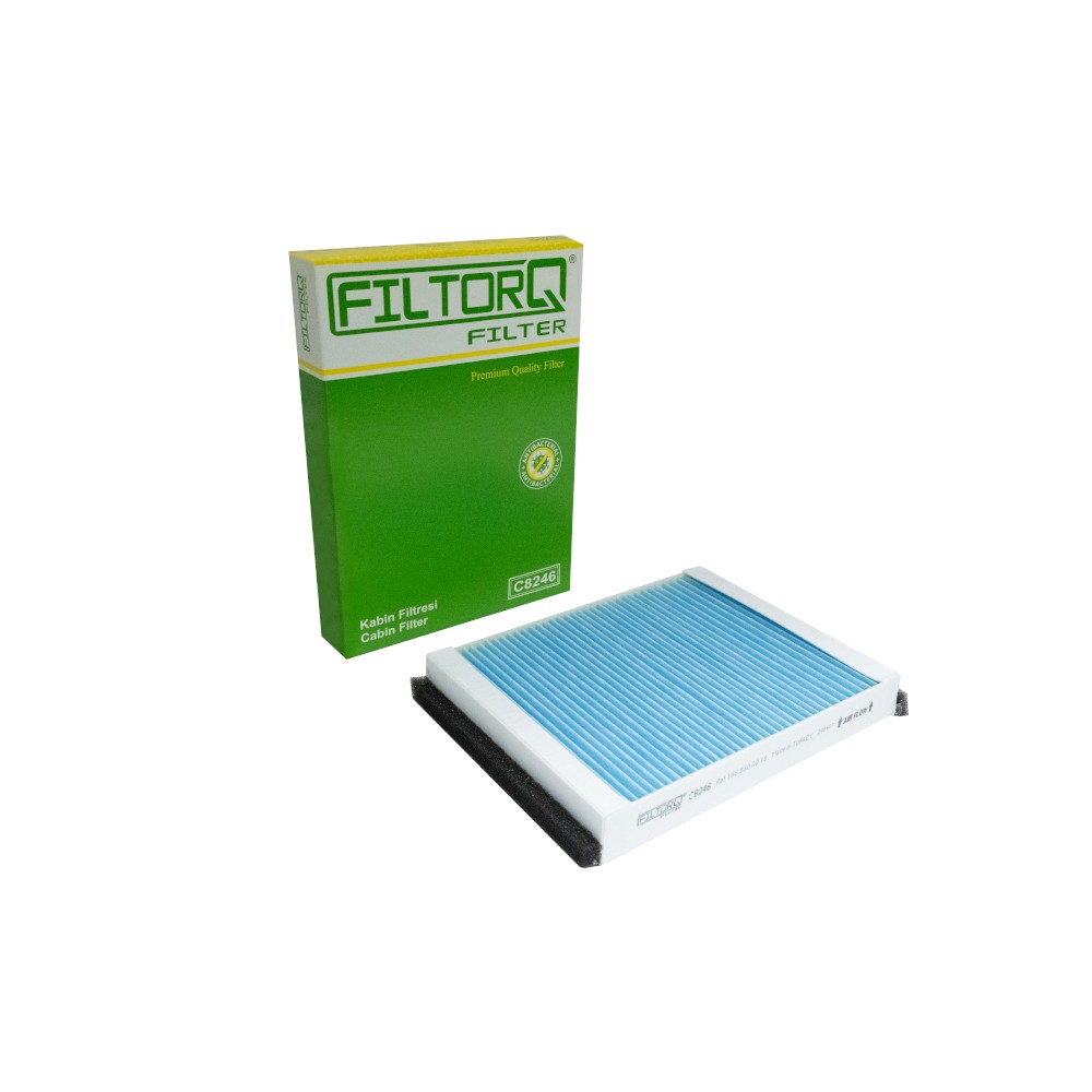 FILTORQ FILTER C 8246 Innenraumfilter – kompatibel für Mercedes C180 C200 C250 C300 E200 E 220 E300 E350 AMG 63 / 166 830 02 18 (Vergl. CU 25 002)