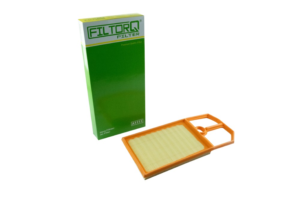 FILTORQ FILTER A 1111 Luftfilter – kompatibel für Volkswagen Polo III, Golf IV, Caddy II, Seat Ibıza II-III-IV, Skoda Octavia I (1.0/1.4/1.6) 036129620C (Vergl. C 4287/1)