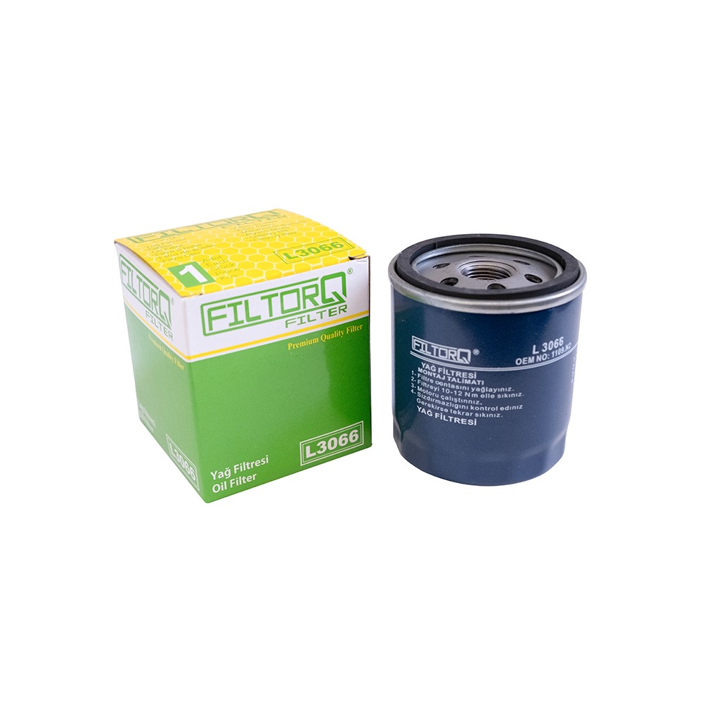 FILTORQ FILTER L 3066 Ölfilter kompatibel für Citroen JUMPER I (244), Berlingo 1-2-3, C Elysee, C3, C4 I (LC_), C5 I (DE_), C6, Peugeot 106, 108, 208, 308, 407 (6D_), 408, 5008, Partner 1-2-3, Peugeot 406 (8B) 2.0 HDi / 1109 C2 (Vergl. W 7053)