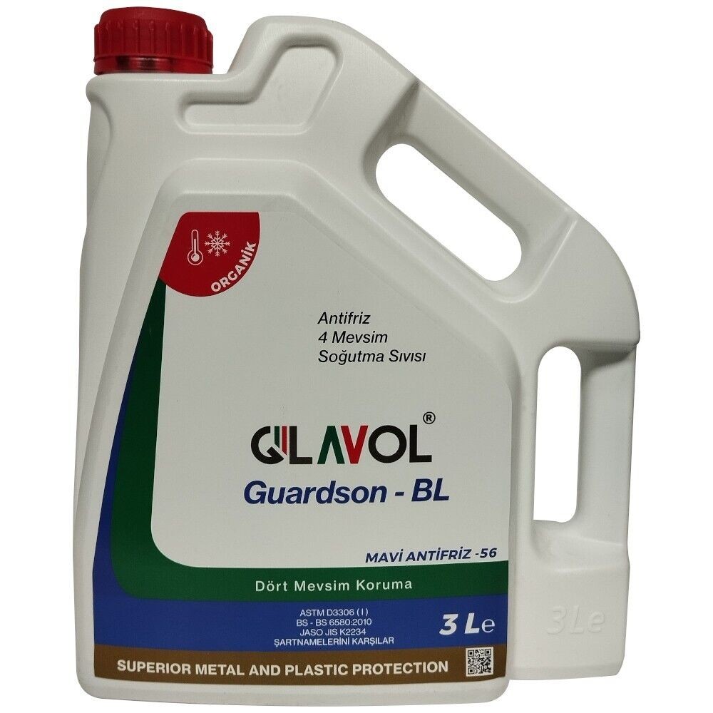 3L GLAVOL GUARDSON-BL ANTIFREEZE (-56) FROSTSCHUTZMITTEL KÜHLERFROSTSCHUTZ BLAU