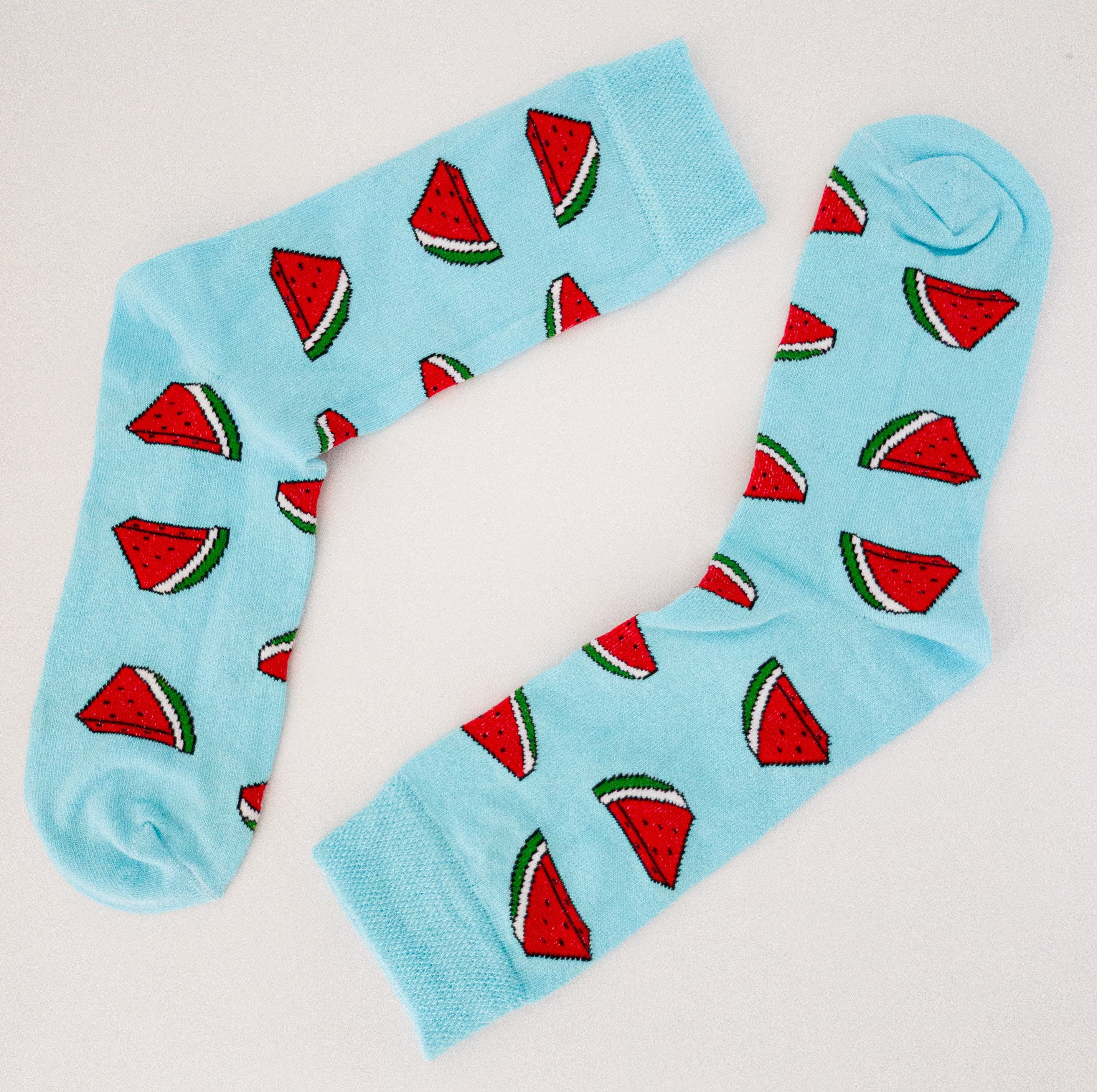 Wassermelone Socken