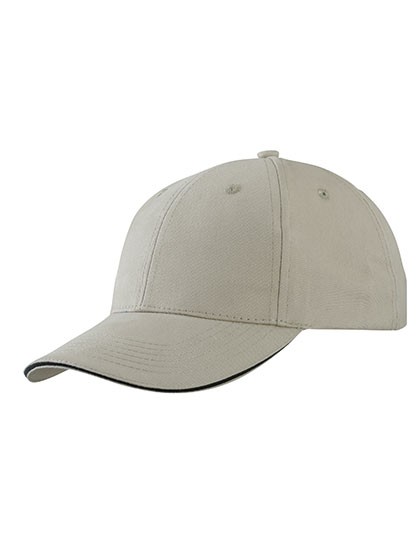 Light Brushed Sandwich Cap