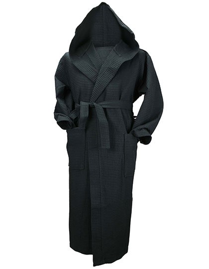 Robezz® Waffle Bathrobe With Hood