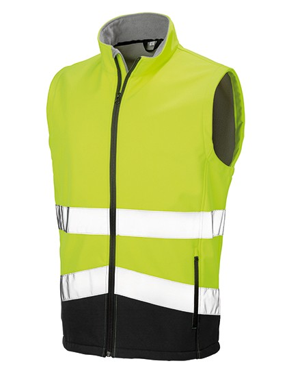 Printable Safety Softshell Gilet