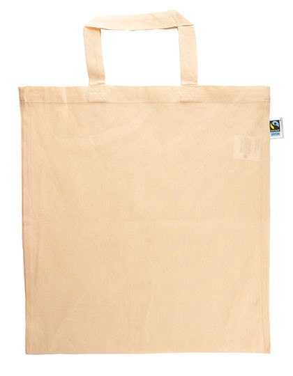 Fairtrade Cotton Bag Short Handles