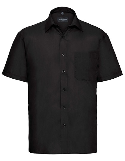 Men´s Short Sleeve Classic Polycotton Poplin Shirt