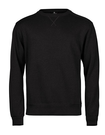 Ribbed Interlock Crew Neck