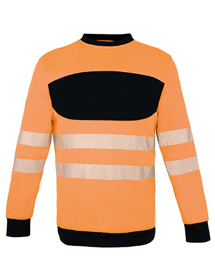 EOS Hi-Vis Workwear Sweatshirt With Printing Area