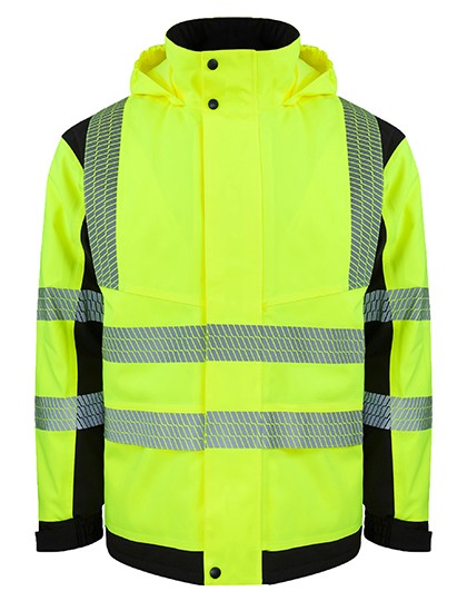 Premium Printable Hi-Vis Softshell Safety Jacket Copenhagen