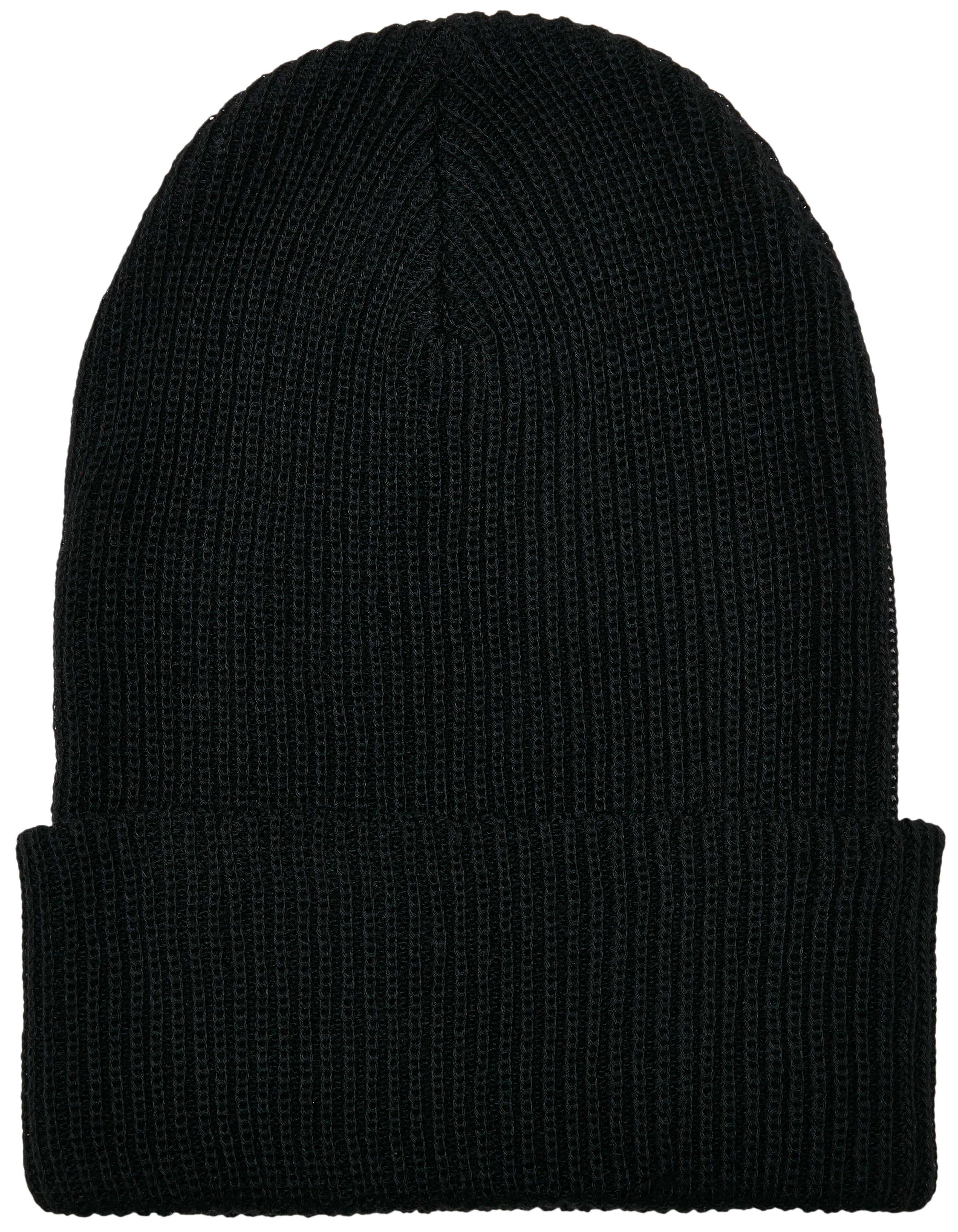 Recycled Yarn Ribbed Knit Beanie