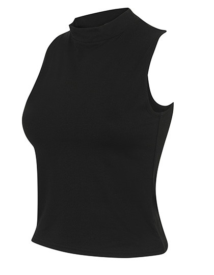 Women´s High Neck Crop Vest