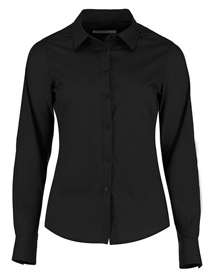 Women´s Tailored Fit Poplin Shirt Long Sleeve