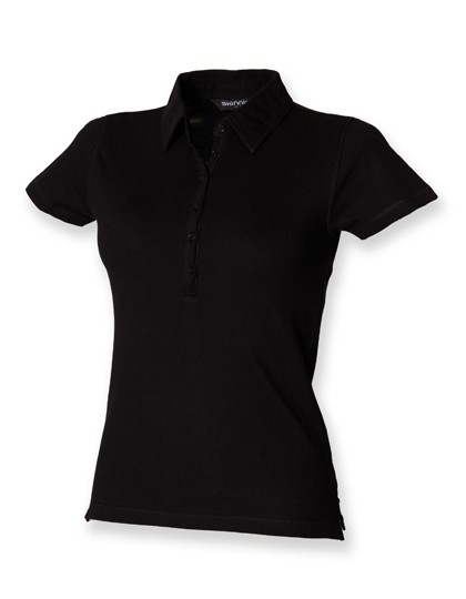 Women´s Short Sleeved Stretch Polo