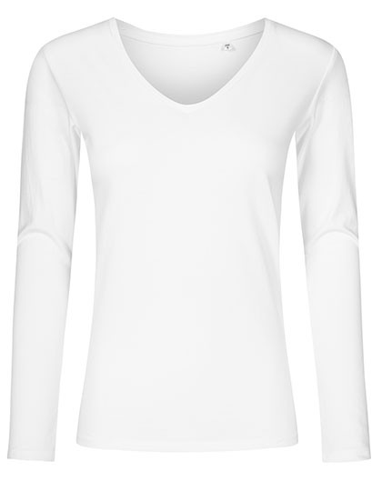 Women´s V-Neck T-Shirt Long Sleeve