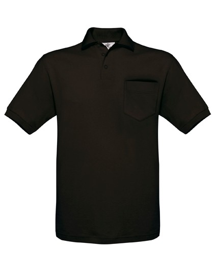 Unisex Polo Safran Pocket