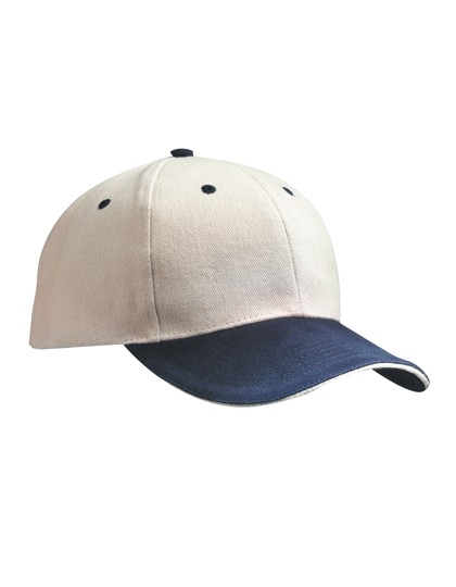 6-Panel Sandwich Cap