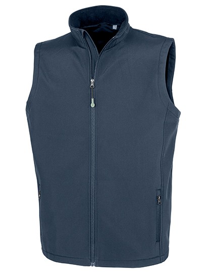 Men´s Recycled 2-Layer Printable Softshell Bodywarmer