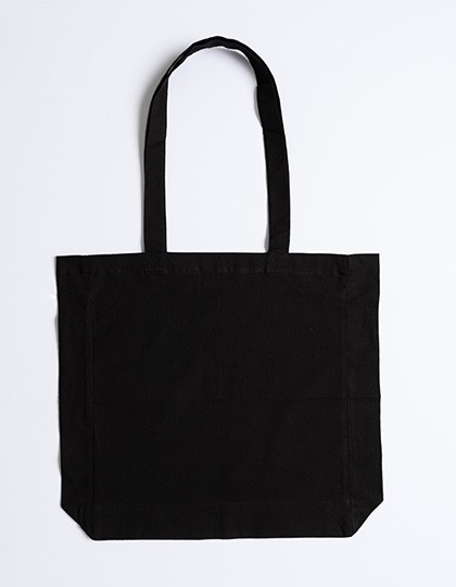 Cotton Bag Side Fold Long Handles