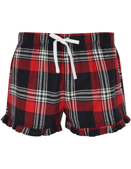 Women´s Tartan Frill Lounge Shorts