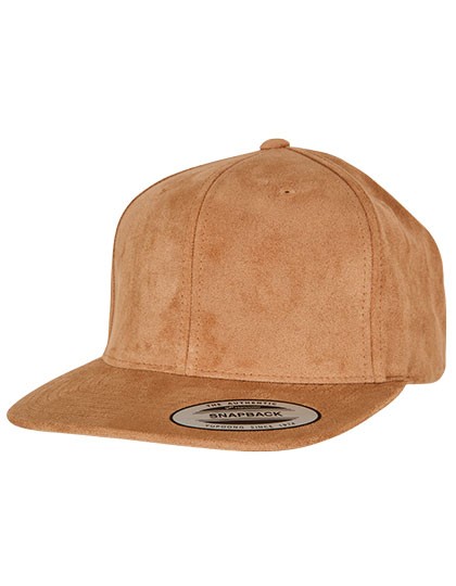 Suede Leather Snapback