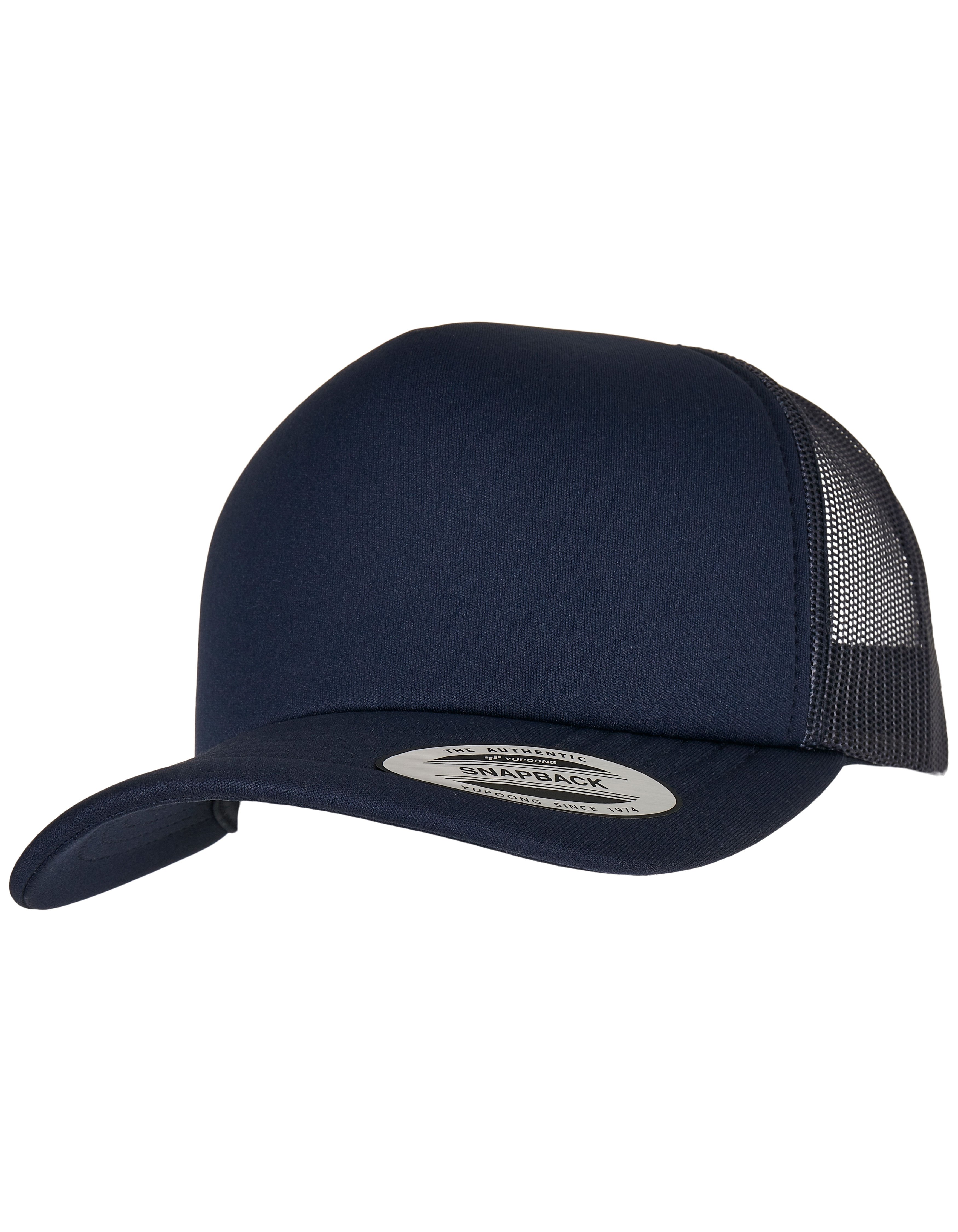 YP Classics® Classic Curved Visor Foam Trucker Cap