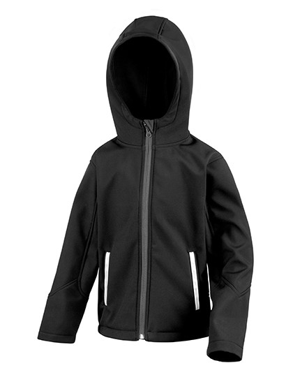 Junior TX Performance Hooded Soft Shell Jacket