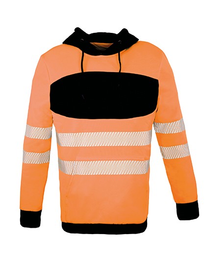 EOS Hi-Vis Workwear Hoody With Printing Area