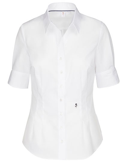 Women´s Blouse Slim Fit Short Sleeve