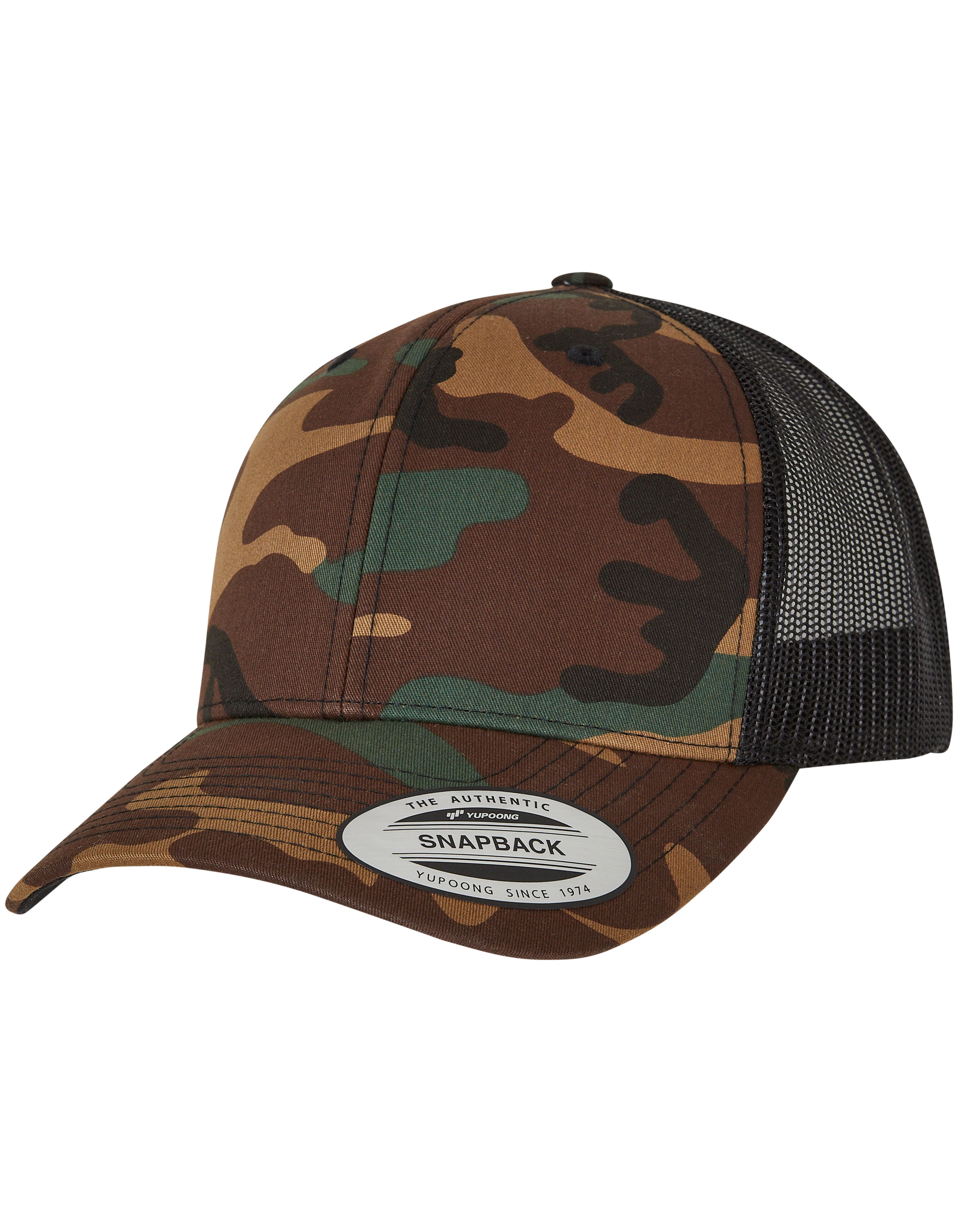 Retro Trucker Camo Cap