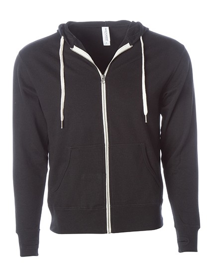 Unisex Midweight French Terry Zip Hood