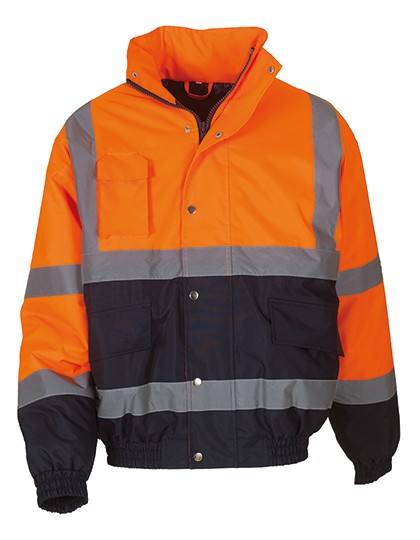 Hi-Vis Two-Tone Bomber Jacket