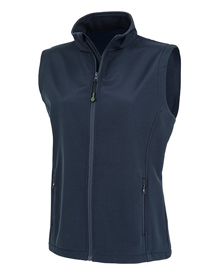 Women´s Recycled 2-Layer Printable Softshell Bodywarmer