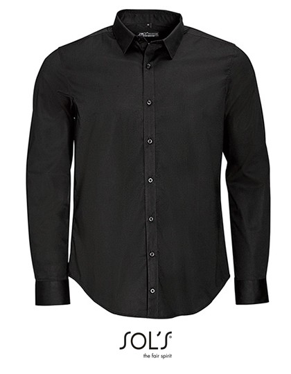 Men´s Long Sleeve Stretch Shirt Blake