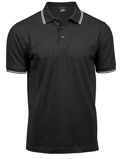 Men´s Luxury Stripe Stretch Polo