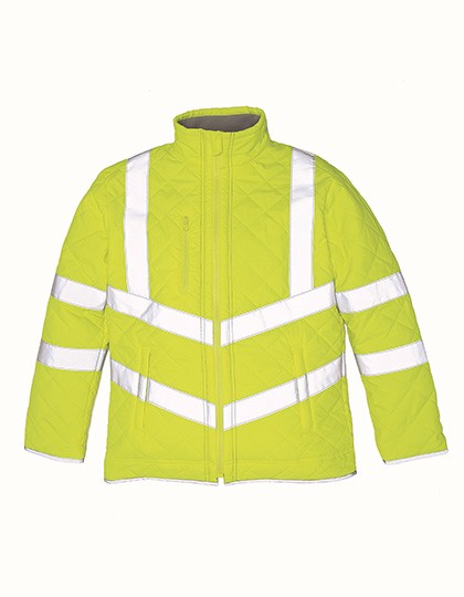 Hi-Vis Chevron Quilted Jacket