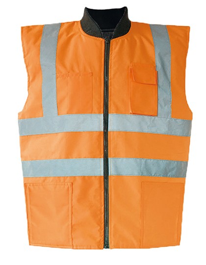 Hi-Vis Reversible Safety Bodywarmer Ural 2-in-1