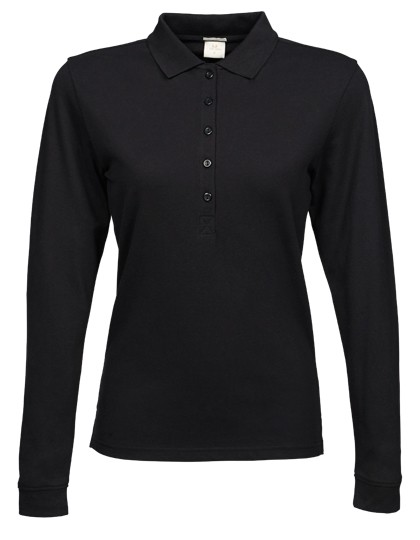 Women´s Luxury Stretch Long Sleeve Polo