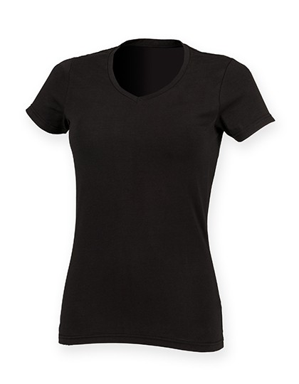 Women´s Feel Good Stretch V-Neck T