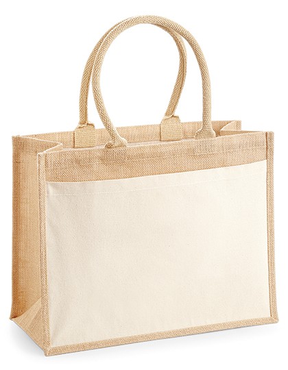 Cotton Pocket Jute Shopper