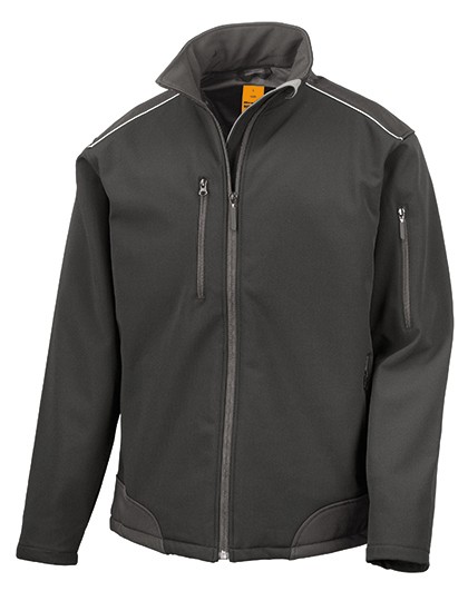 Ripstop Soft Shell Workwear Jacket With Cordura Panels