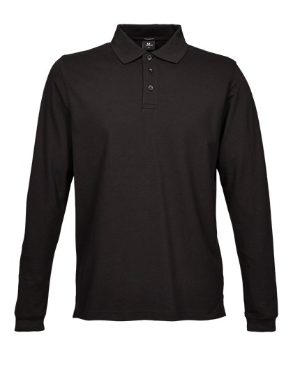 Men´s Luxury Stretch Long Sleeve Polo