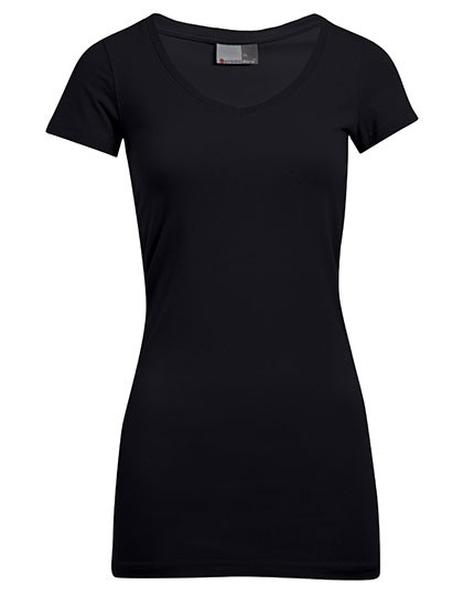 Women´s Slim Fit V-Neck-T Long