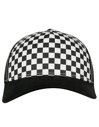 Checkerboard Retro Trucker