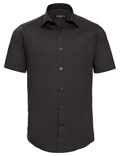 Men´s Short Sleeve Fitted Stretch Shirt