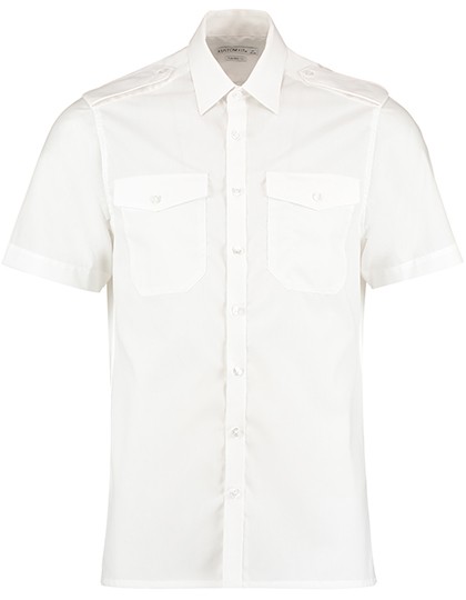 Men´s Tailored Fit Pilot Shirt Short Sleeve