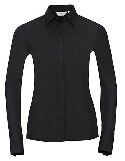 Ladies´ Long Sleeve Fitted Ultimate Stretch Shirt